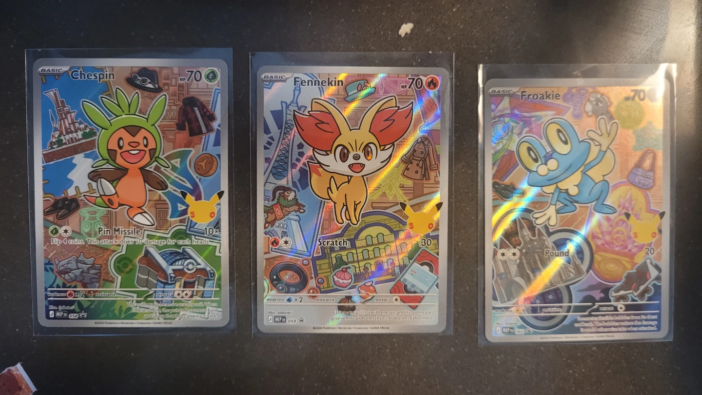 Pokemon Cards First Partner Gen 6