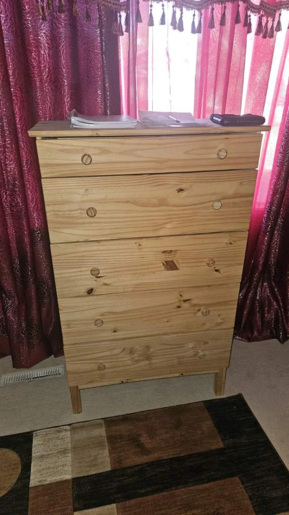 Solid Wood Dresser
