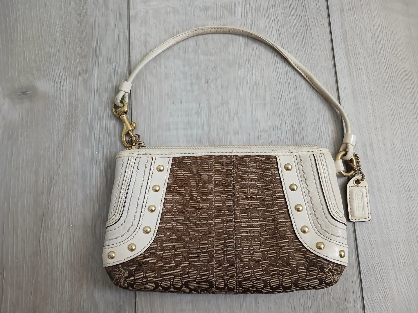 Coach Signature C Wristlet Pouch - photo 2