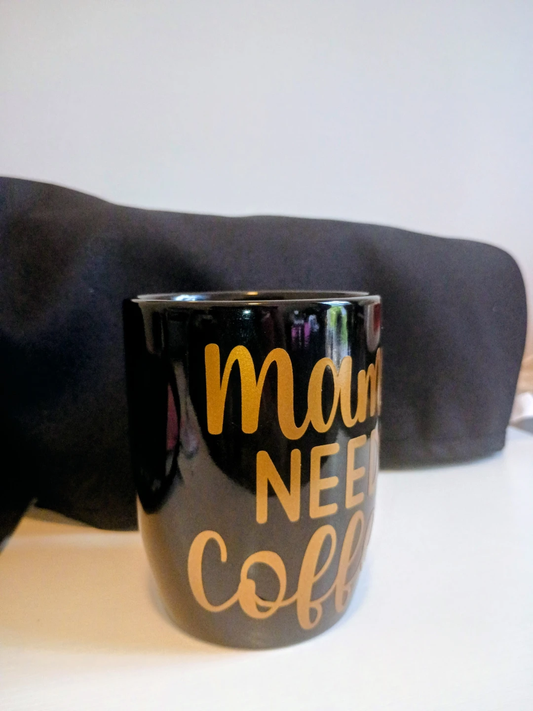 Black "Mama Needs Coffee" Mug - photo 4