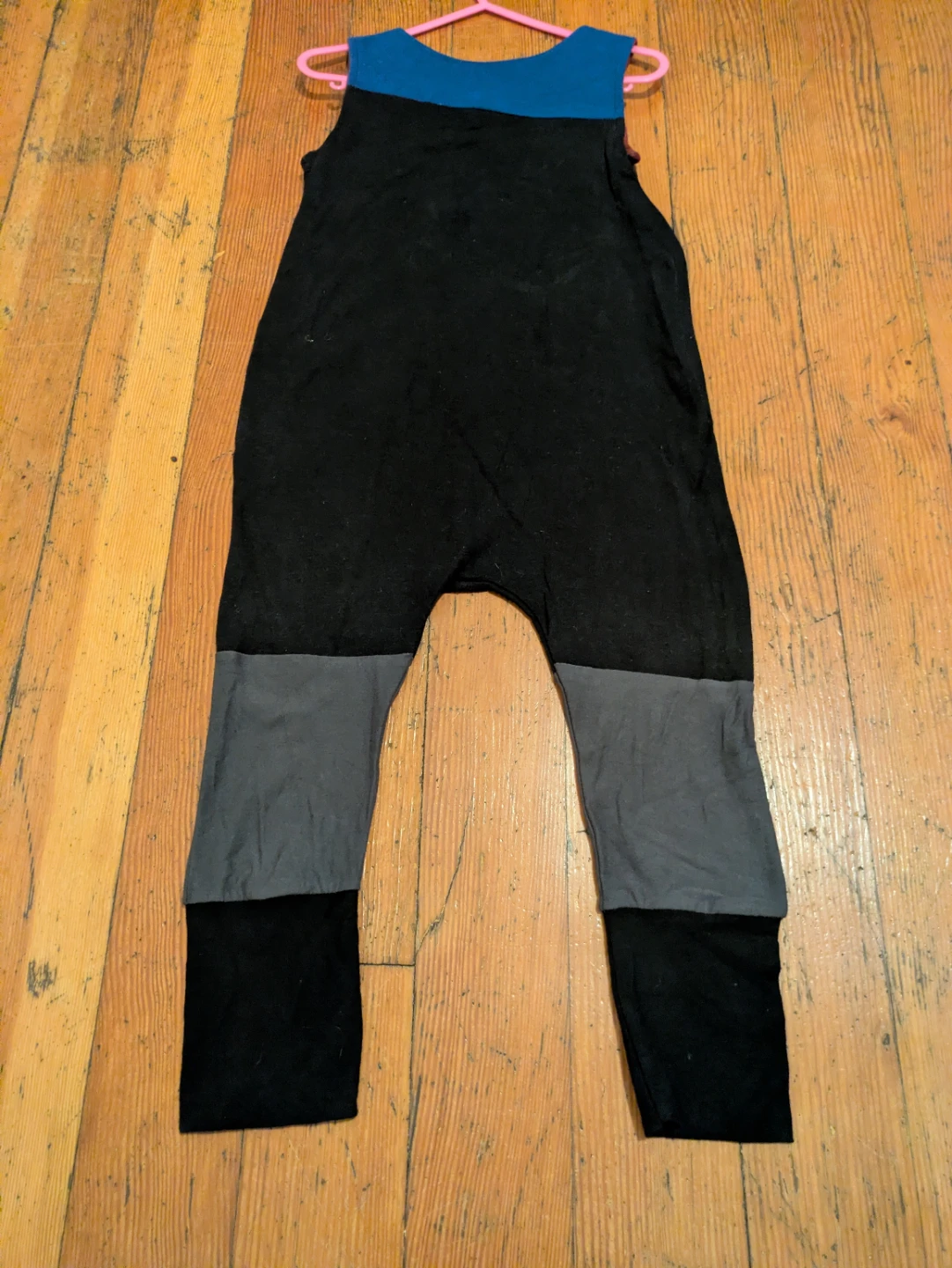 One of a Kind Doctor Who Tardis Union Jack Romper - photo 2