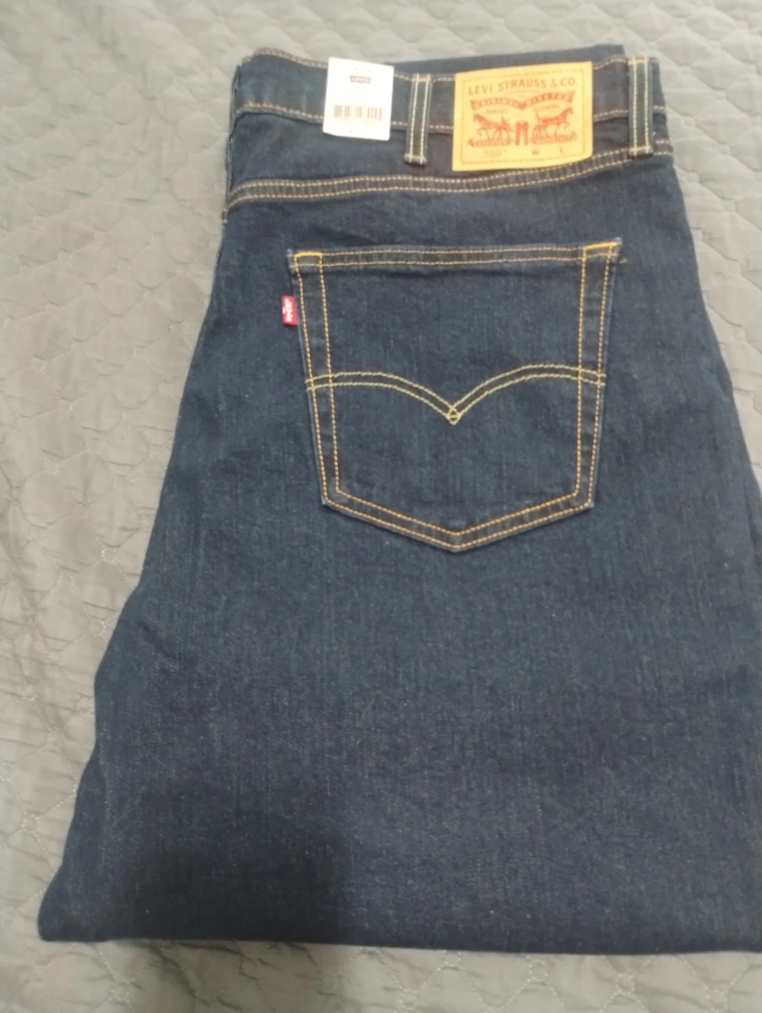 Levi's 550 Relaxed Fit Jeans Size 42x36 - photo 3