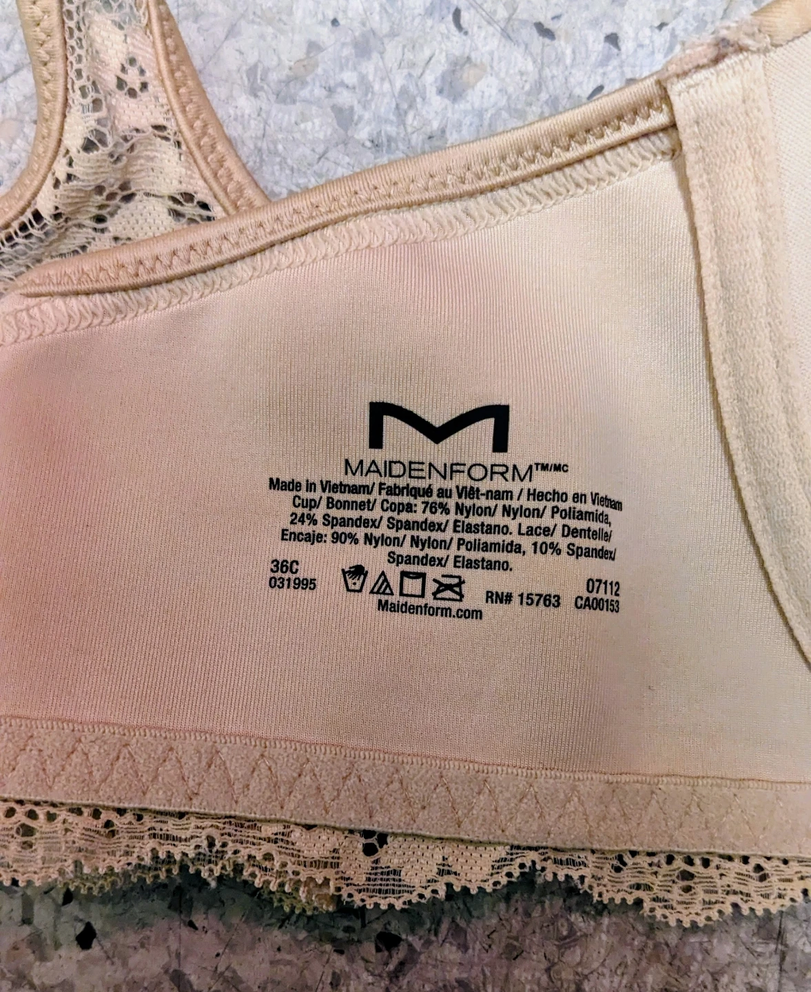 Maidenform Beige T-Shirt Bra - photo 2