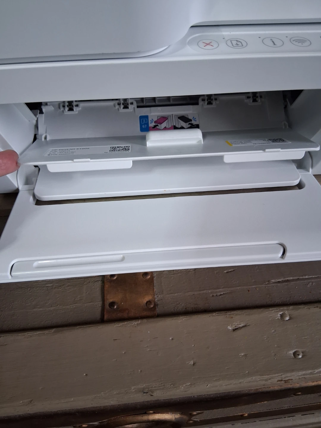 HP DeskJet 4100e All-in-One Printer - photo 3