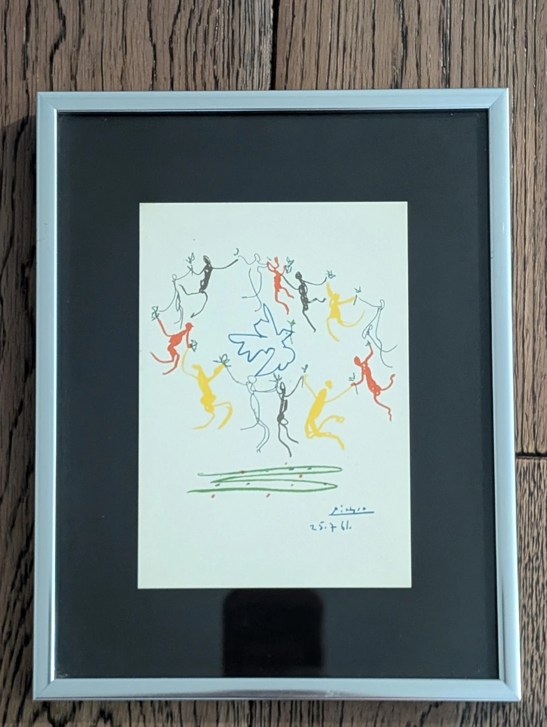 Pablo Picasso Lithograph 1961 The Youth Circle