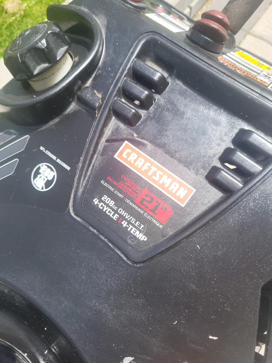 CRAFTSMAN 21" Snowblower - photo 4
