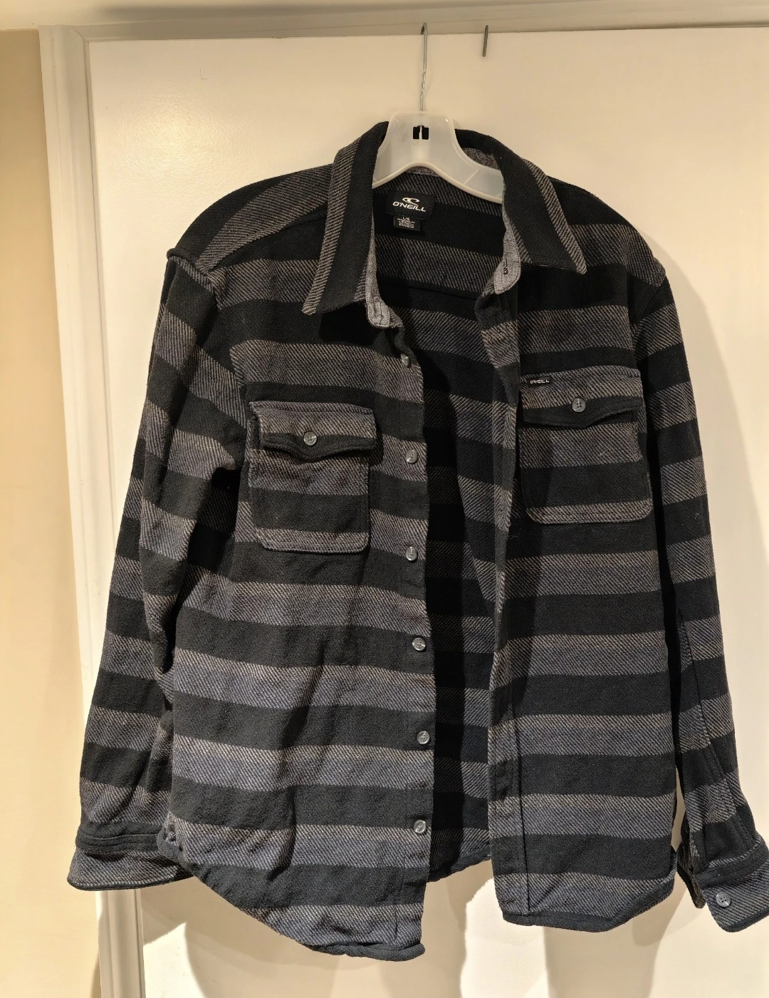 O'Neill Flannel Shirt Jacket Shacket  - Men's Large (Medium)