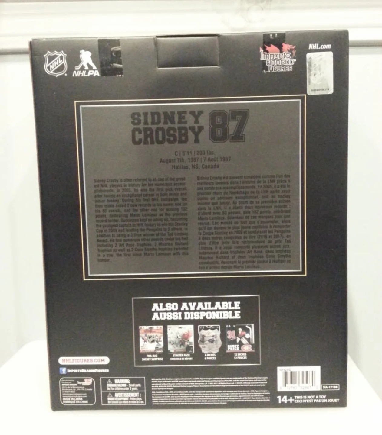 NHL Sidney Crosby 12" Player - Pittsburgh Penguins - photo 2