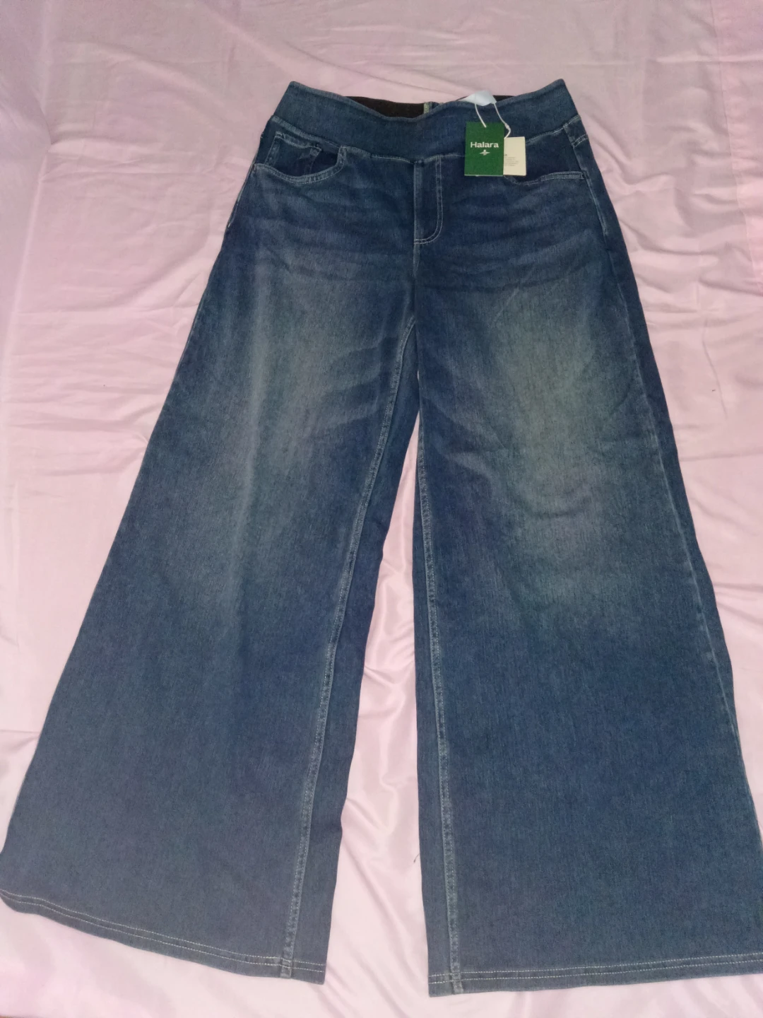 Halara Wide Leg Denim Jeans - photo 2