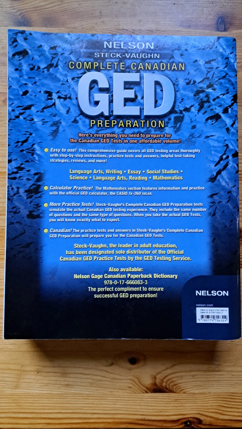 Complete Canadian GED Preparation Book - photo 2