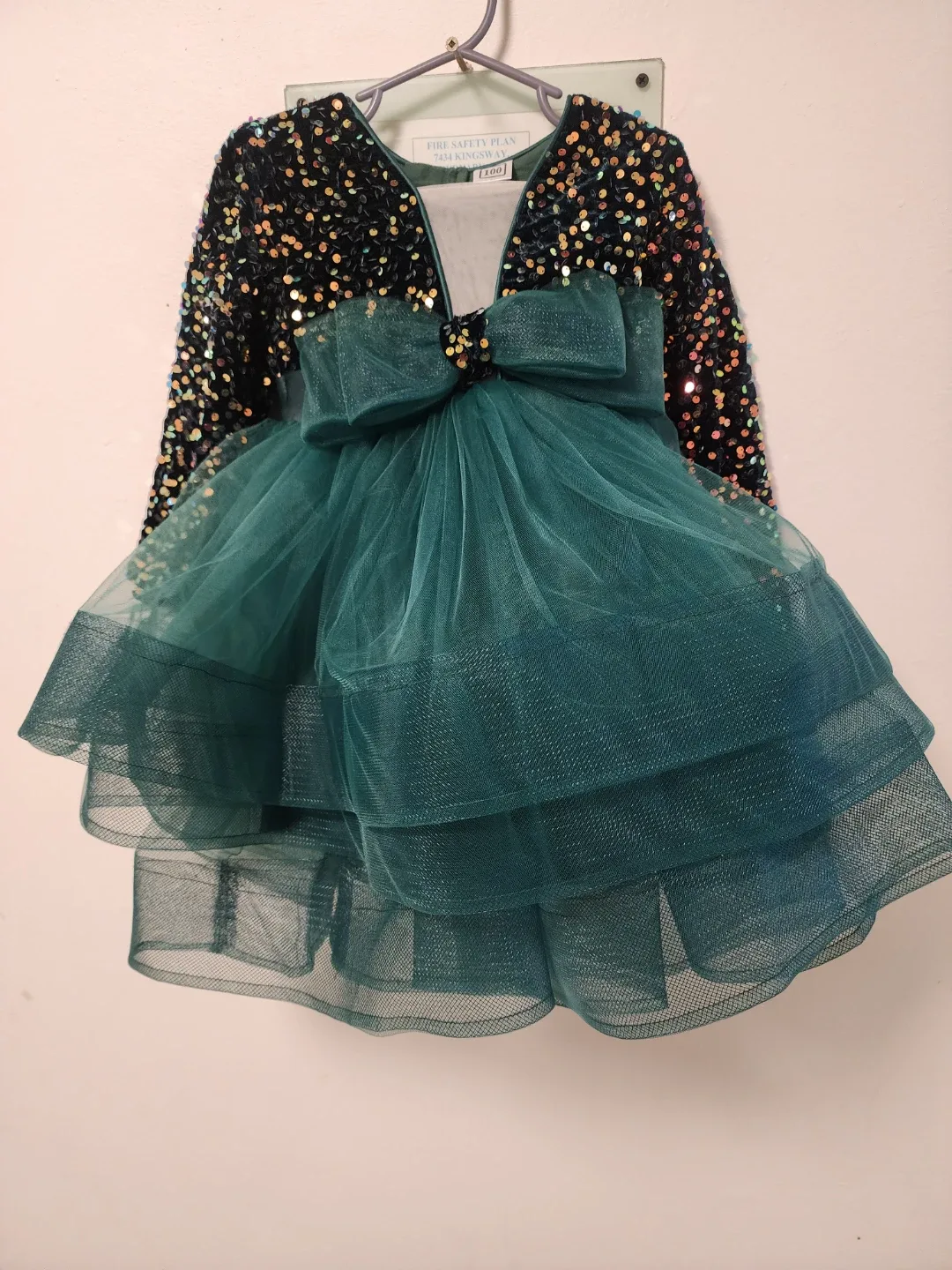 Girls' Sequin and Tulle Dress - photo 2