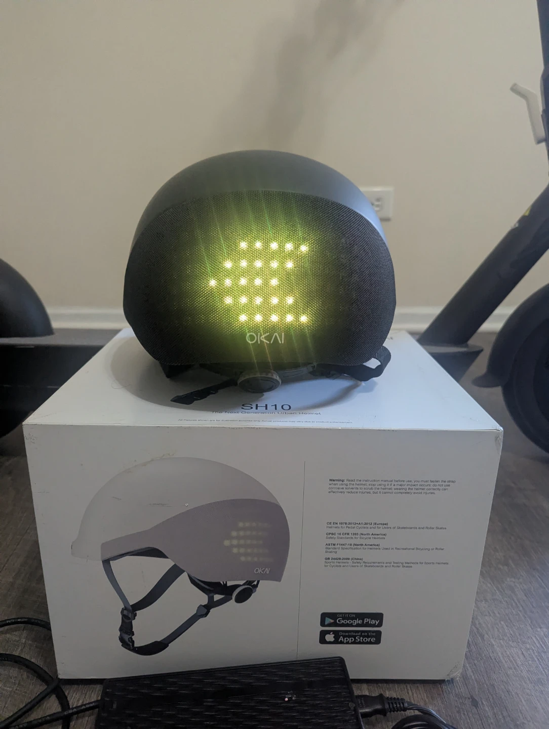 OKAI Neon Pro Electric Scooter + Smart Helmet - photo 5