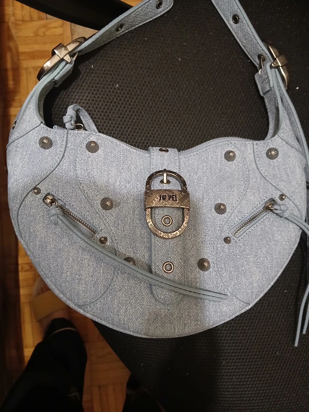 JW PEI Women's Tessa Shoulder Bag - Denim Blue - photo 5