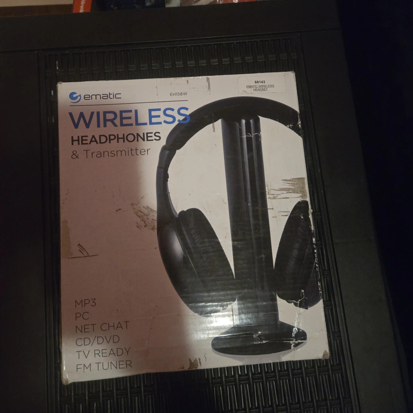 Wire less head phones