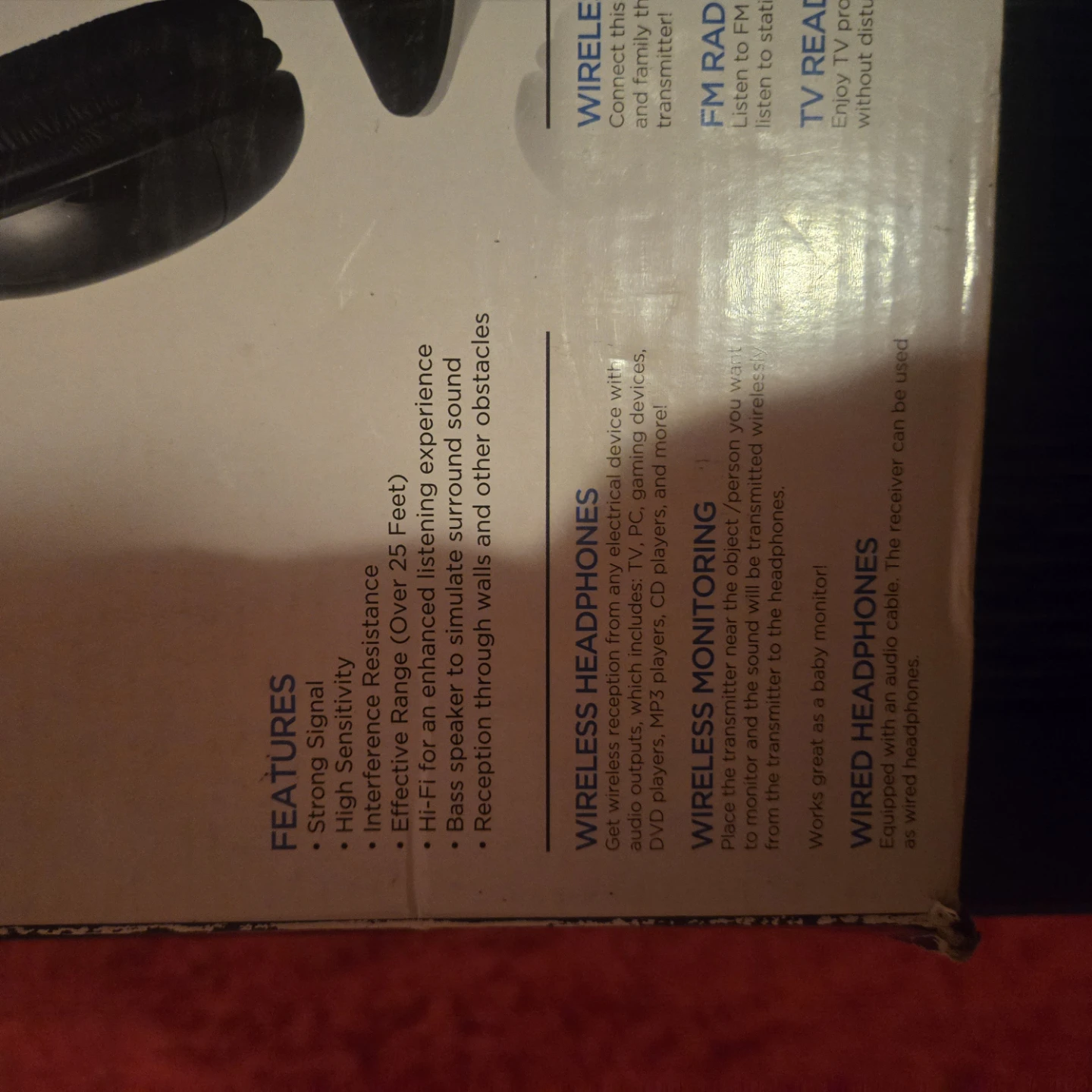 Wire less head phones - photo 2
