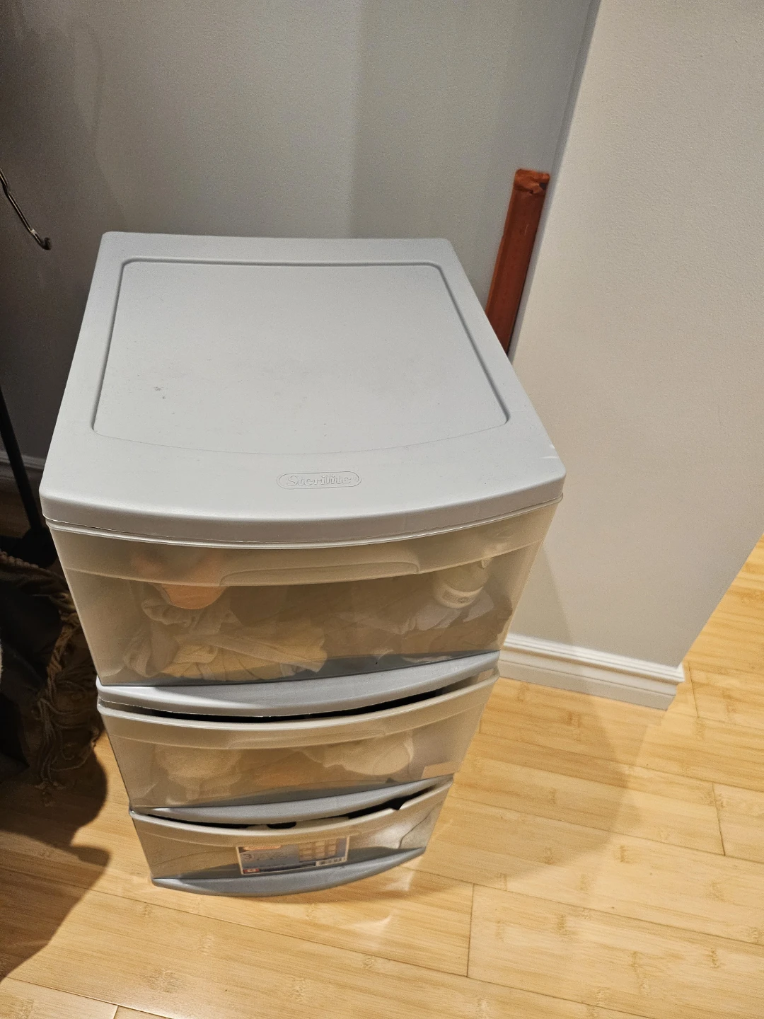 Sterilite 3-Drawer Plastic Organizer Unit