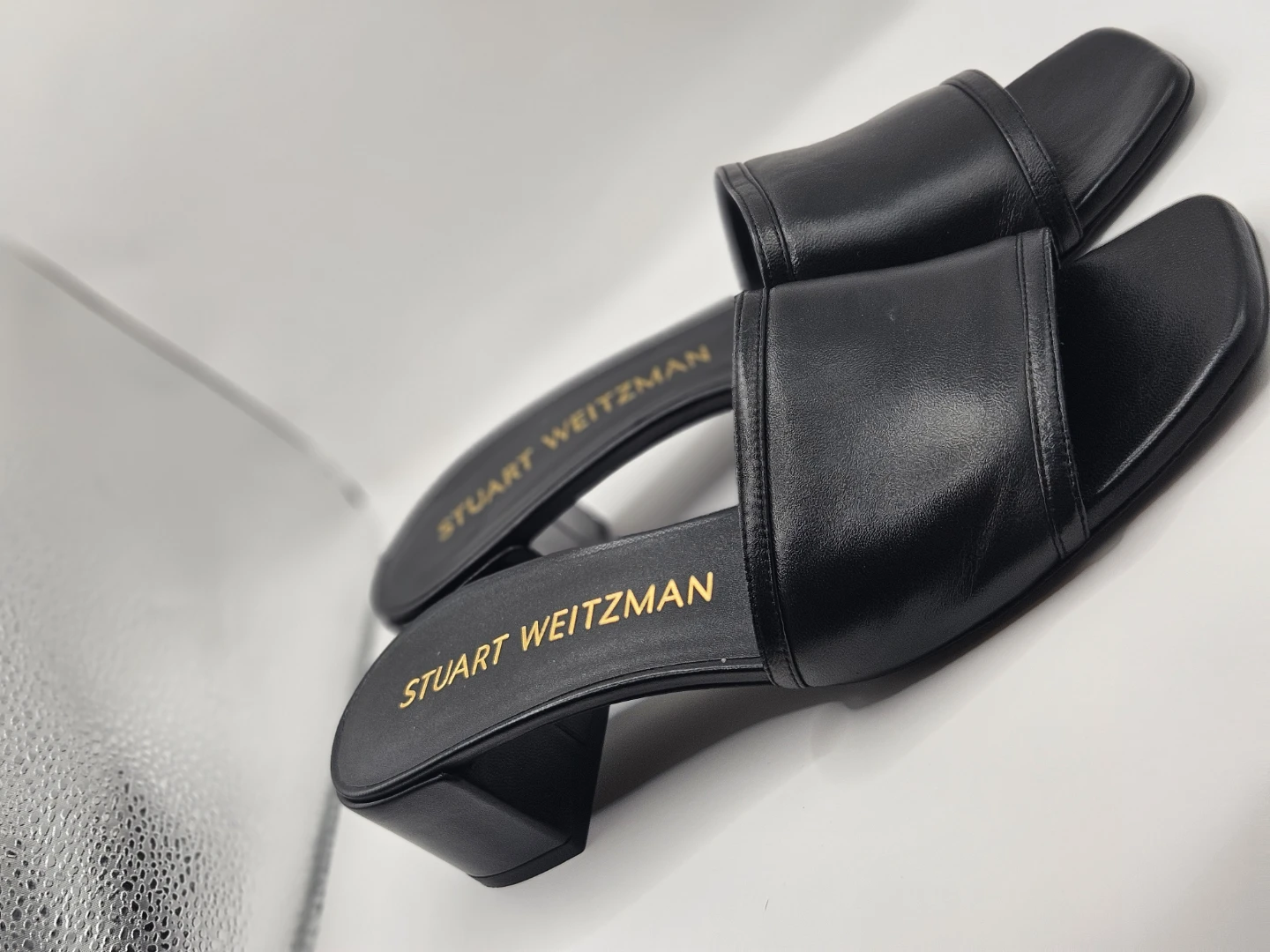 Brand new stuart weitzman leather sandals - photo 3