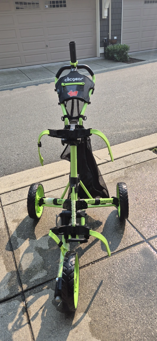 Clicgear Golf Push Cart - Green