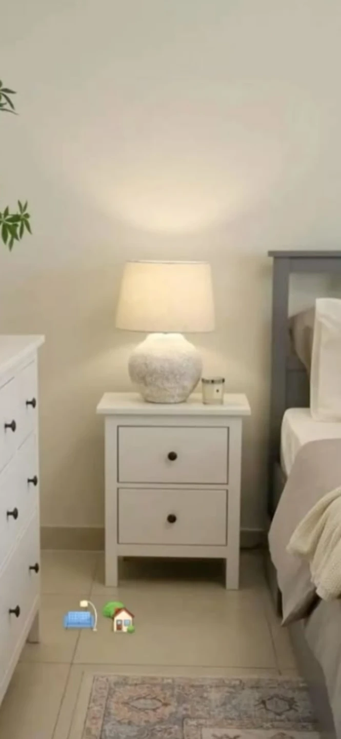 IKEA HEMNES 2-drawer chest, white stain