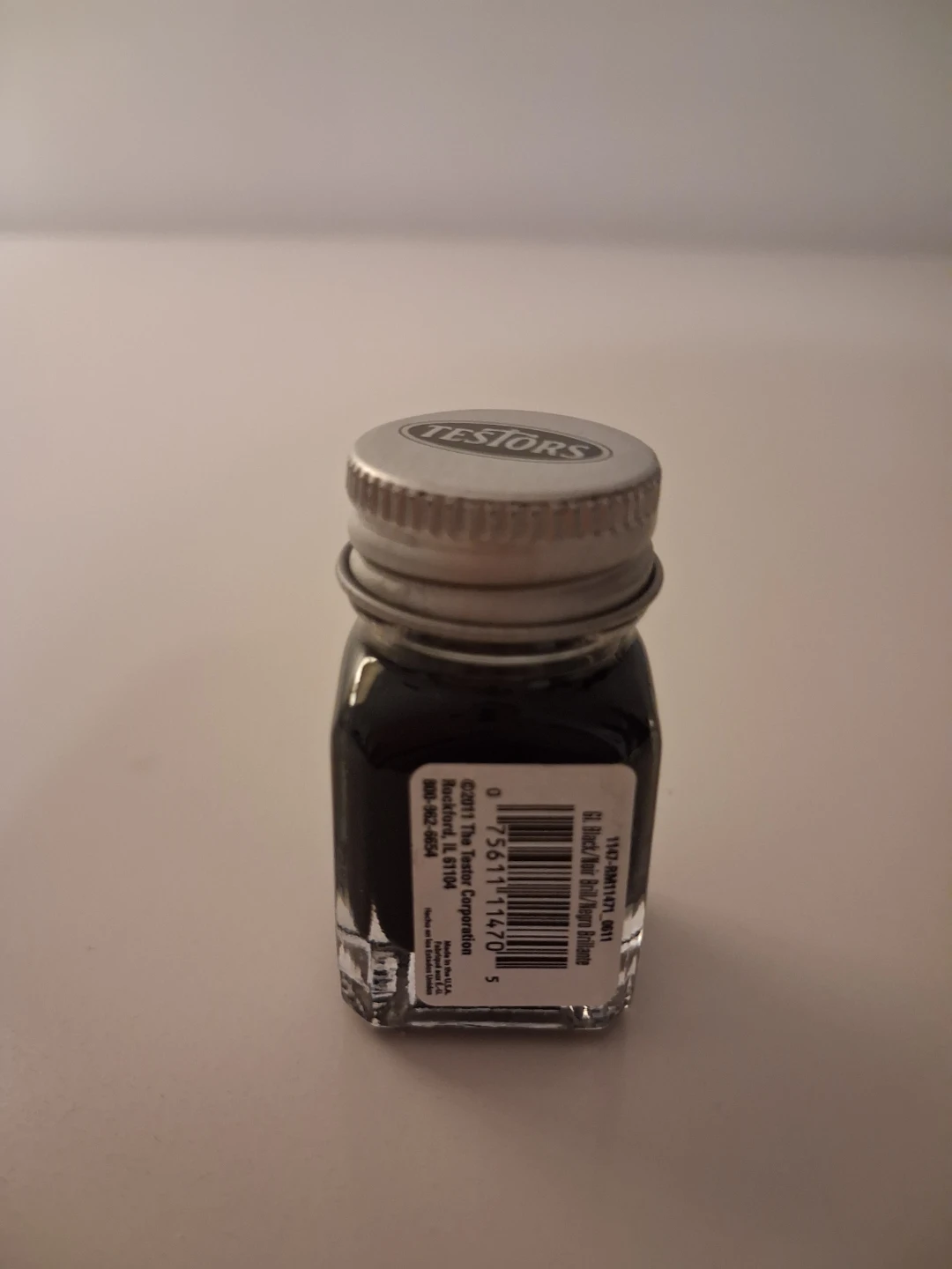 Testors Glossy Black Enamel Paint - photo 2