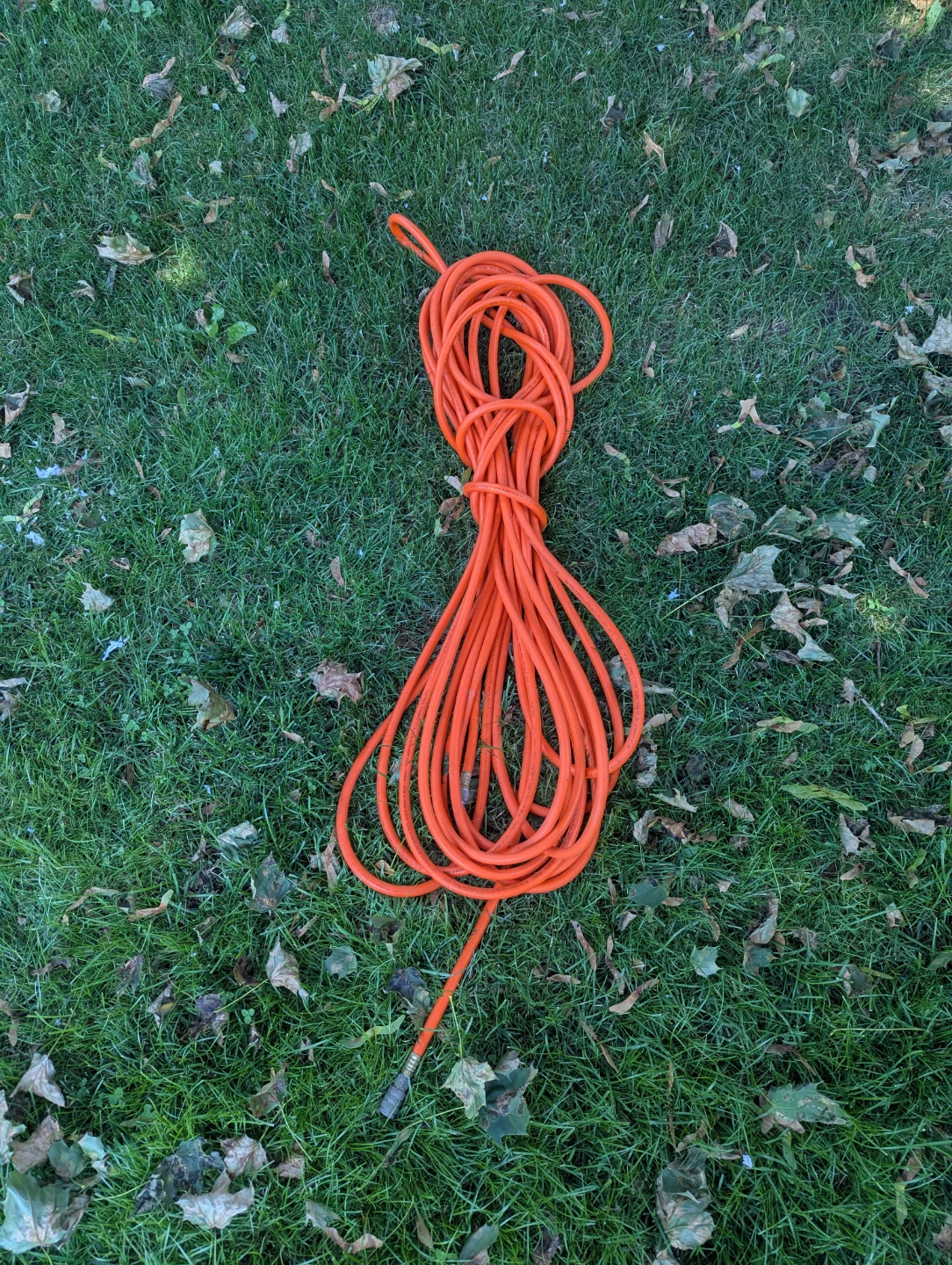 Orange air hose