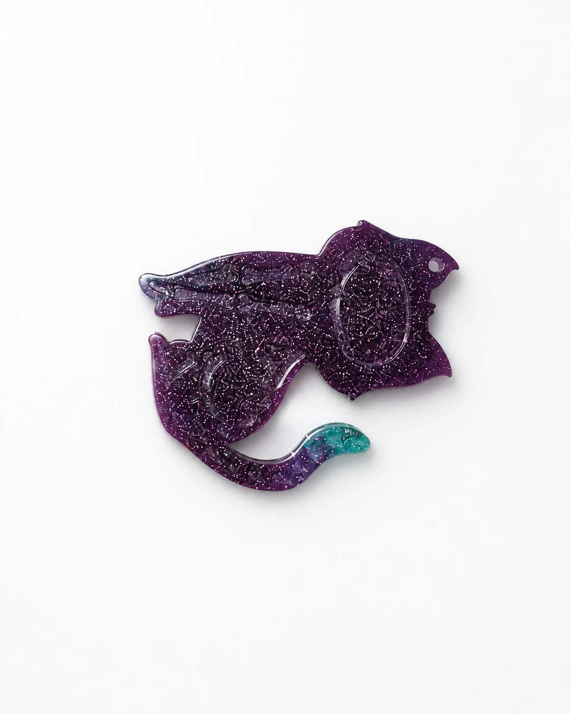 Glitter Resin Cat Charms (Set of 8) - photo 5