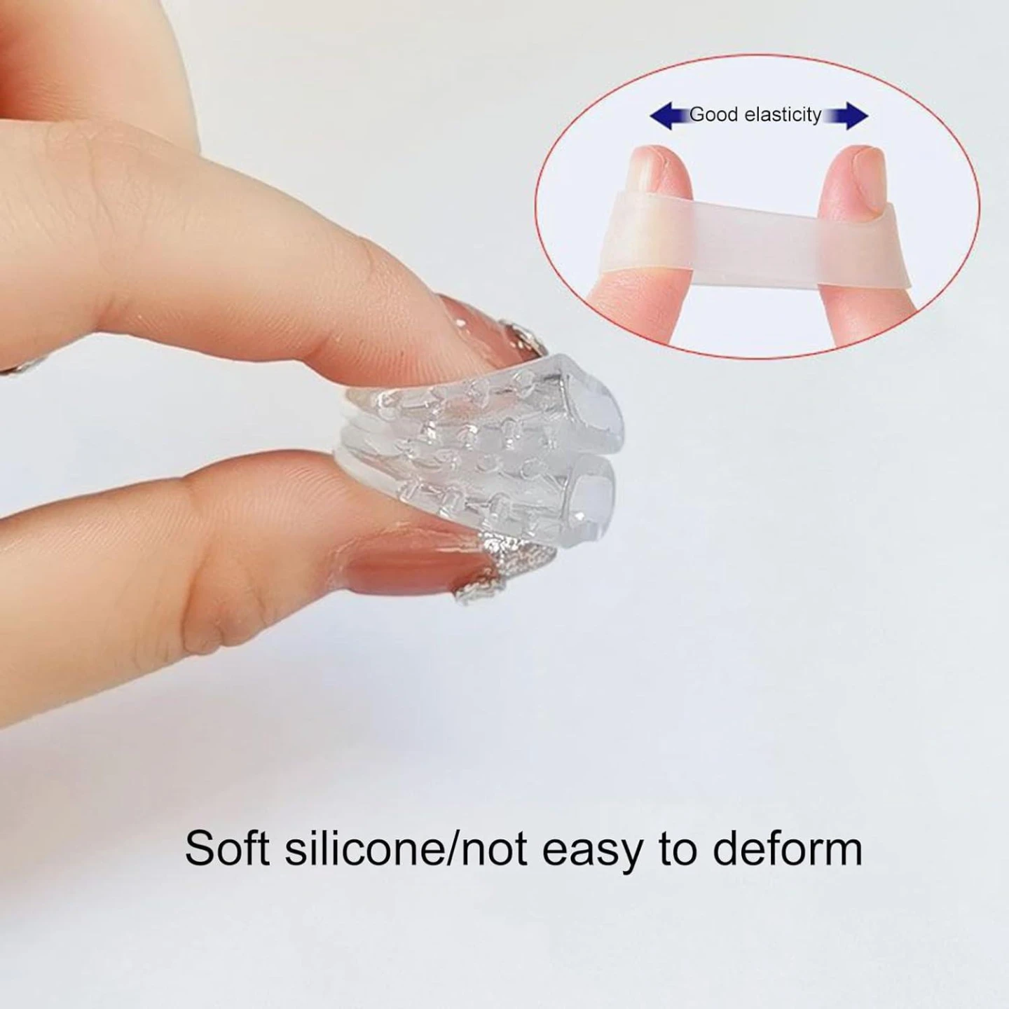 Japan-Trend Silicone Toe Guards for Heels - photo 3