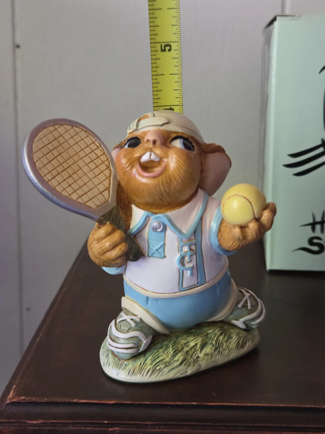 Vintage Boxed PenDelfin "Ace" Tennis Rabbit Figurine - photo 2