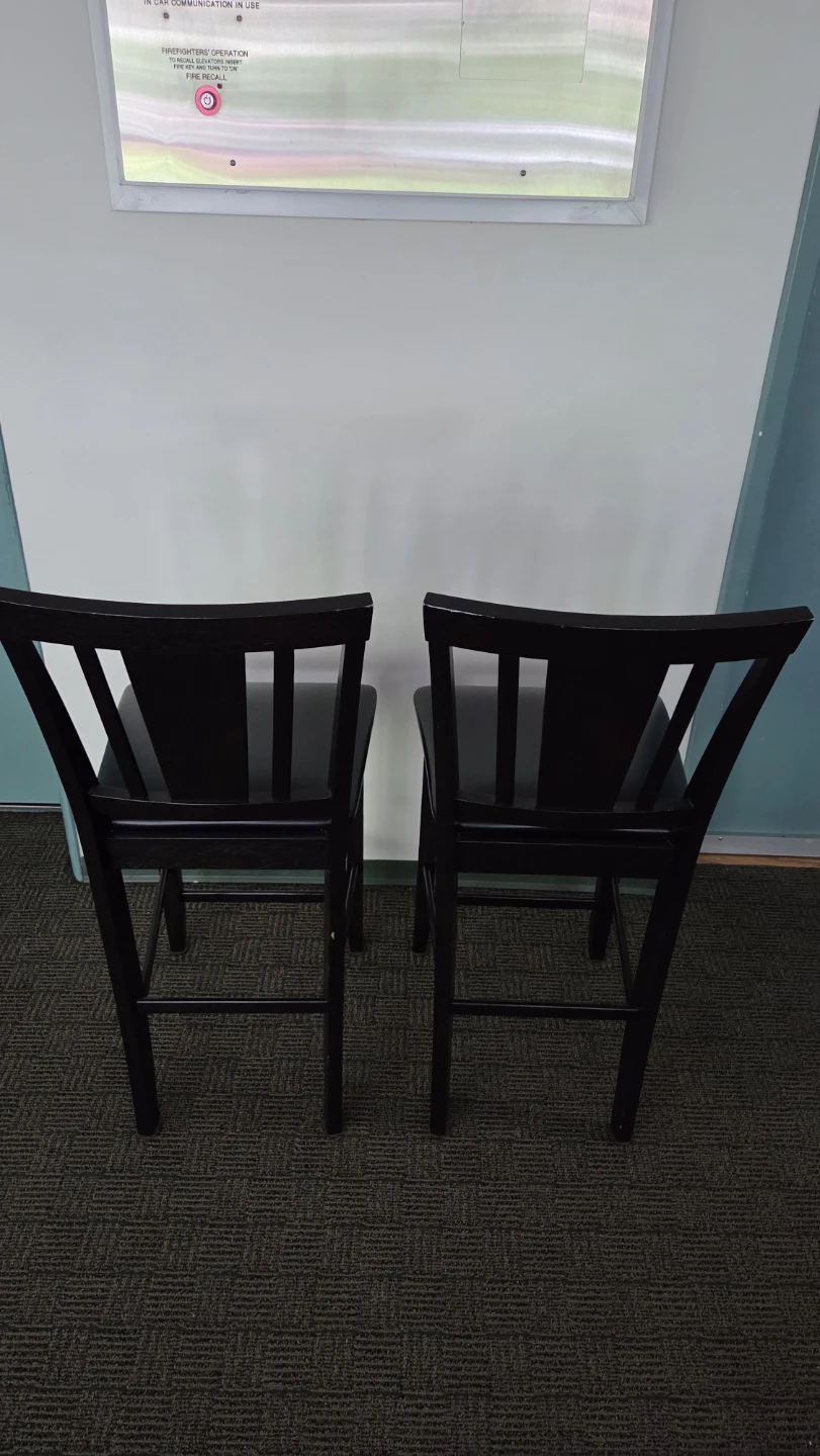 Two dining chairs, see description for pickup info - photo 3