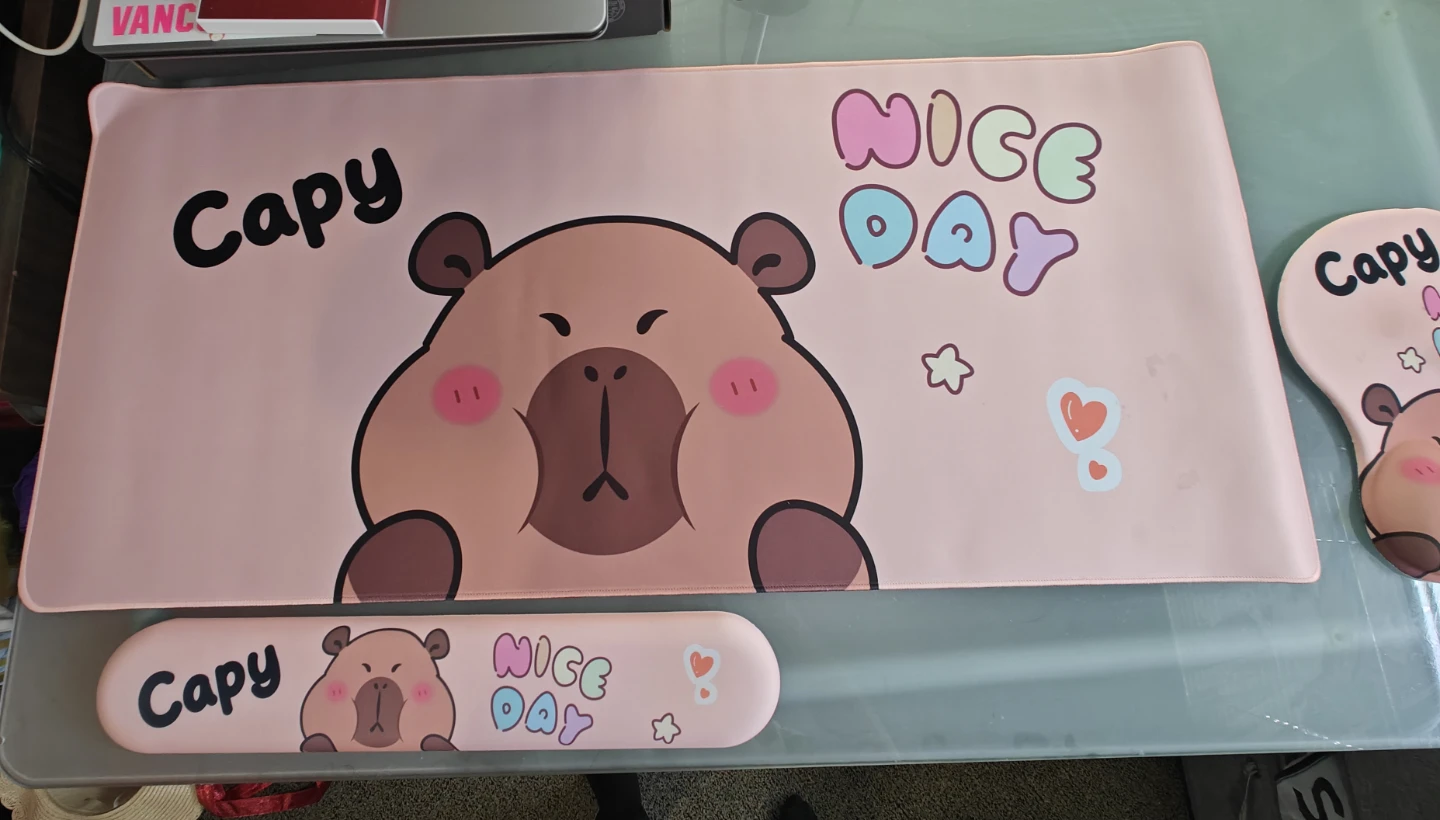 Artikl Capybara Memory Foam Comfort Desk Set - photo 3