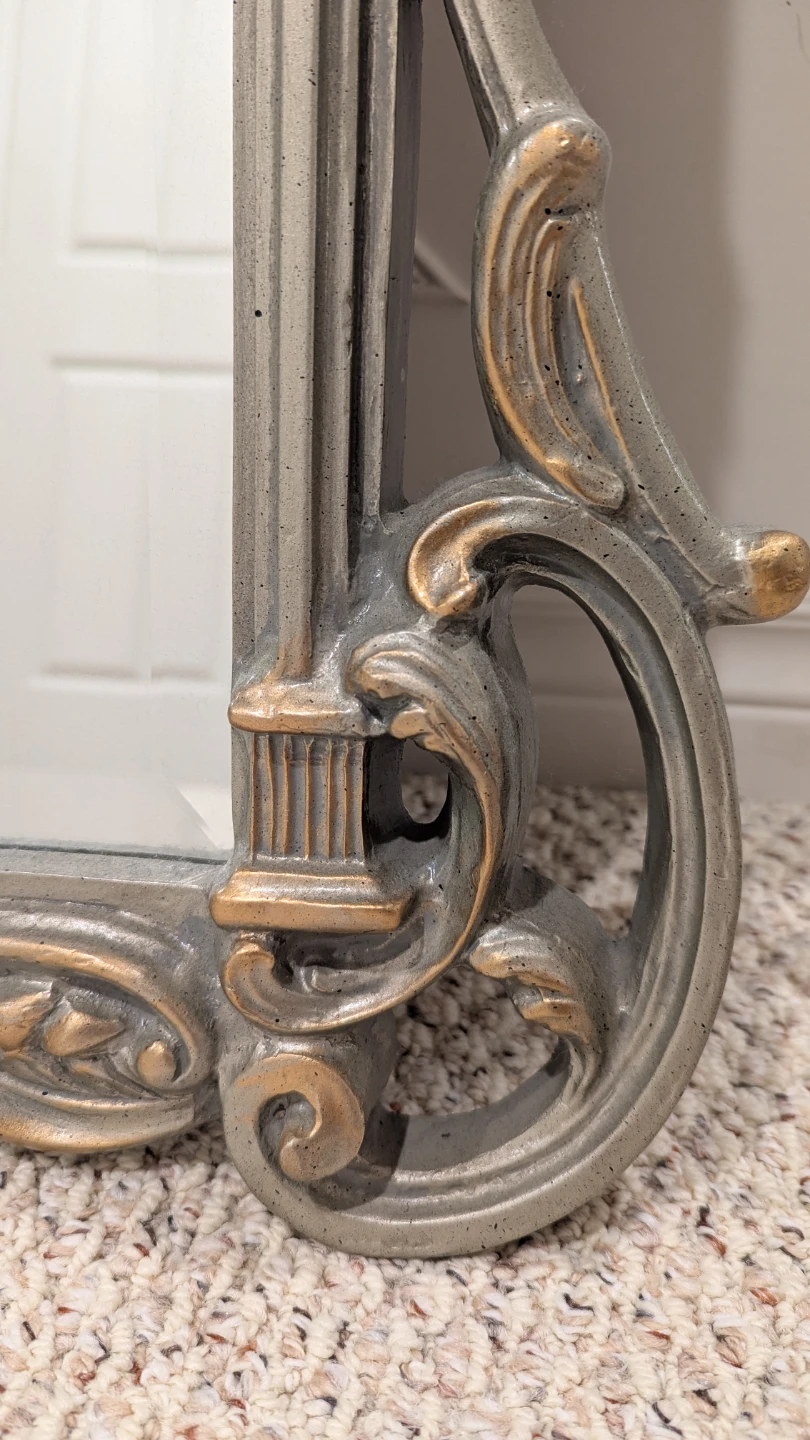 Large Ornate Gold-Framed Mirror – Costco Quality – 39" × 56" - photo 4