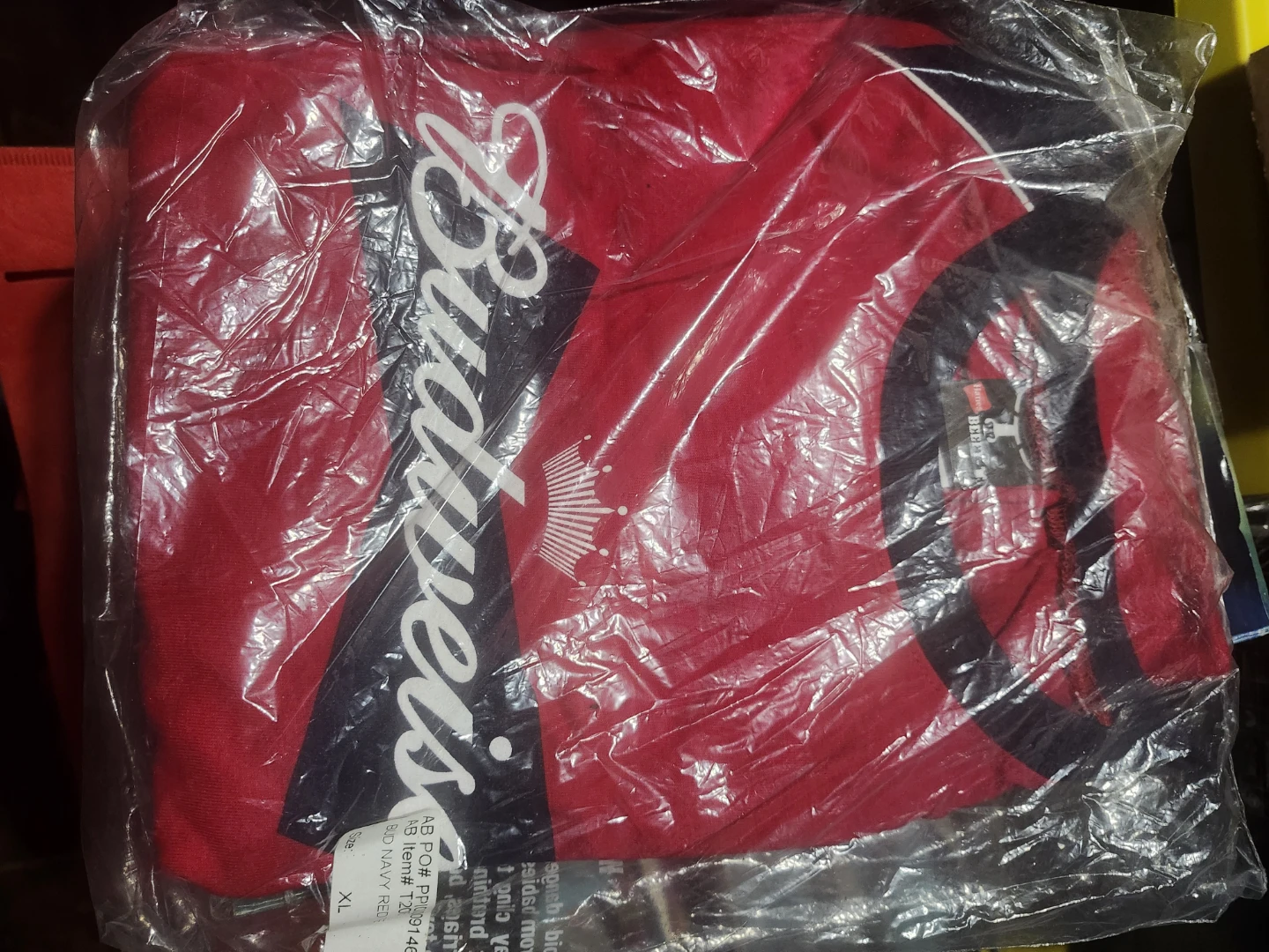 Budweiser XL Red & Navy T-Shirt