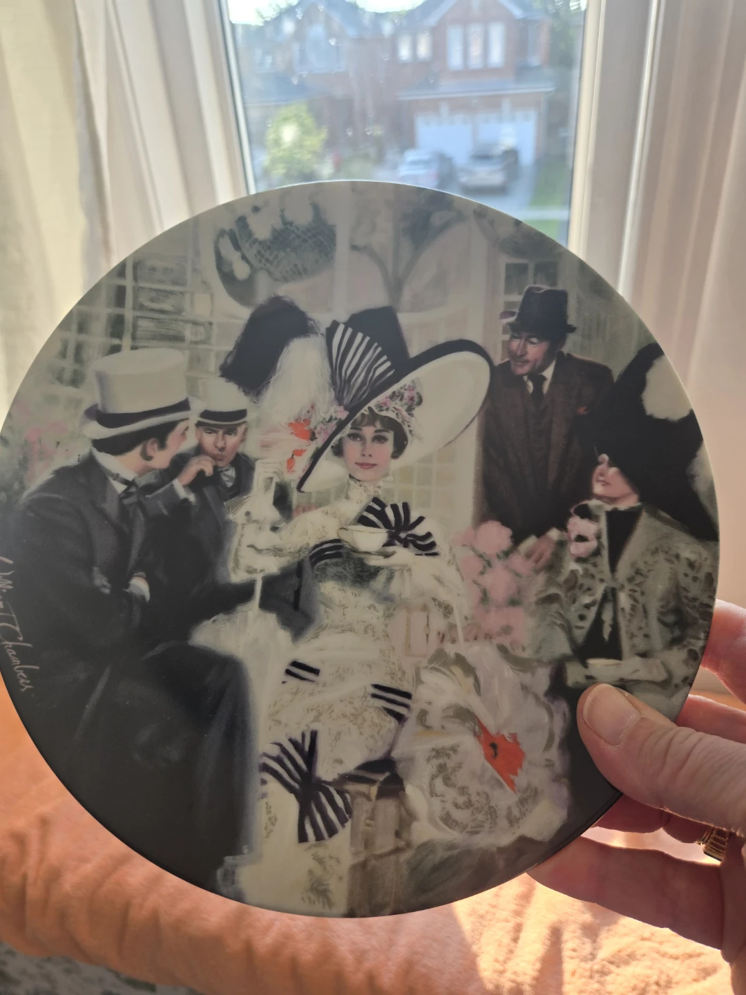 Knowles Plate "Opening Day at Ascot" by William Chambers - photo 2