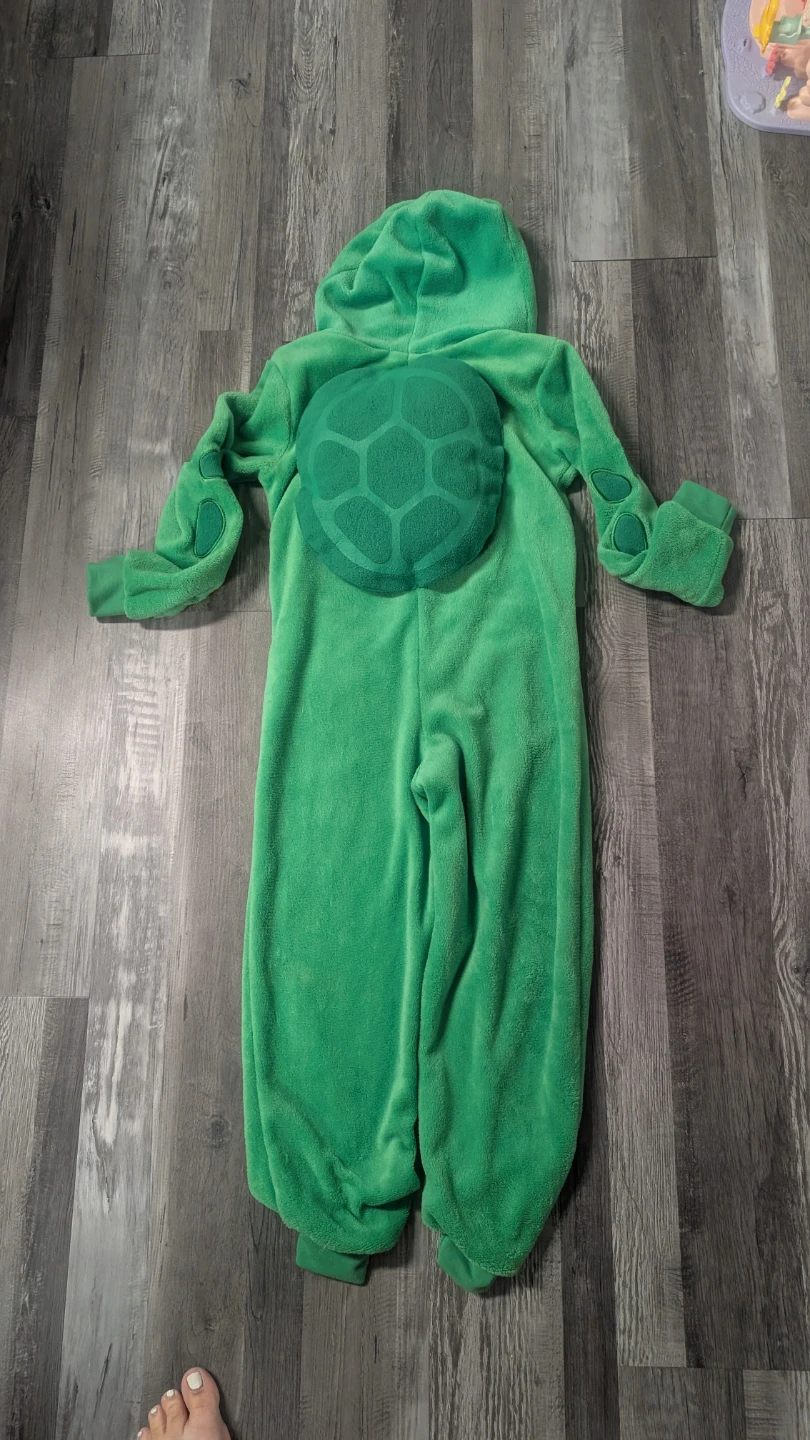 Halloween Green Turtle Costume Onesie - photo 2
