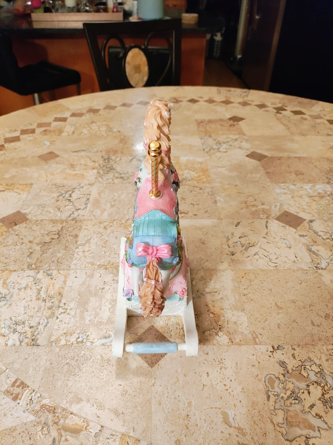 Decorative Musical Carousel Horse - photo 4