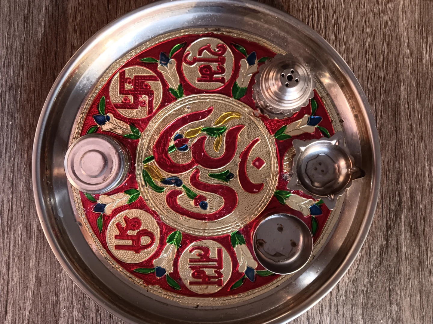 Decorative Puja Thali
