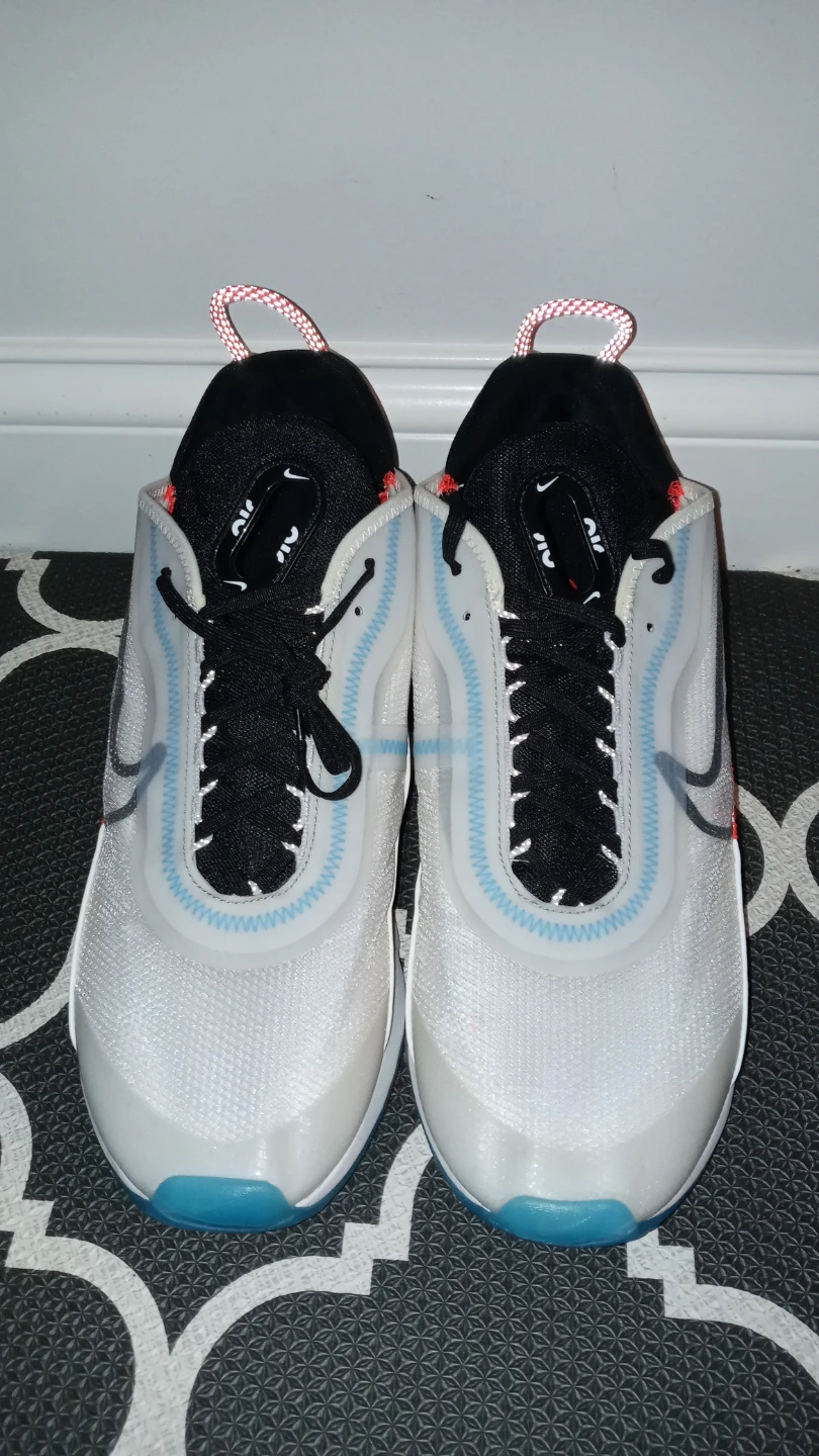 Nike Air Max 2090 white pure platinum bright crimson black - photo 3