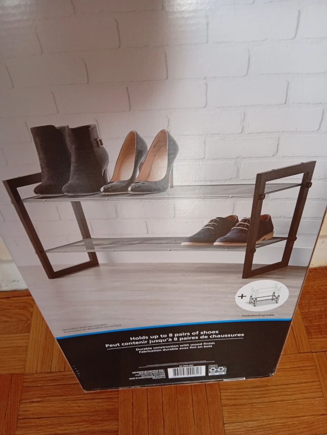 2-Tier Shoe Rack