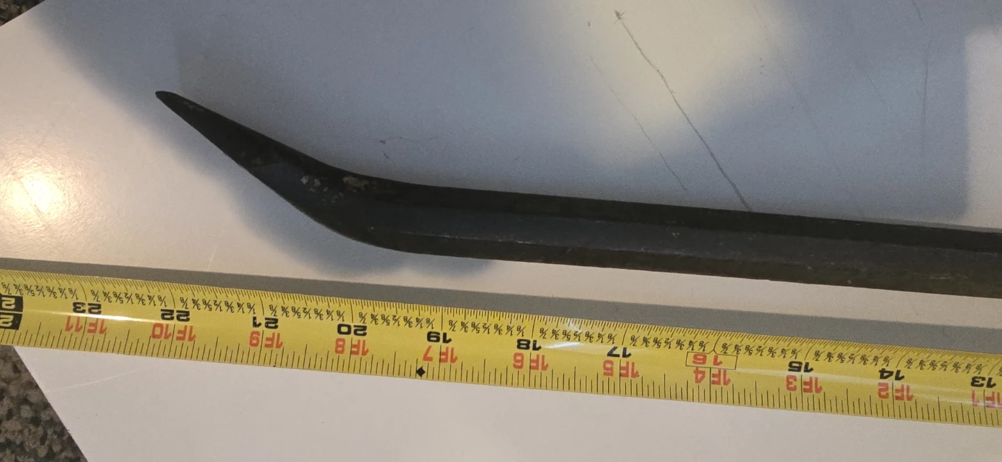 Vintage 2ft Crowbar heavy steel - photo 3