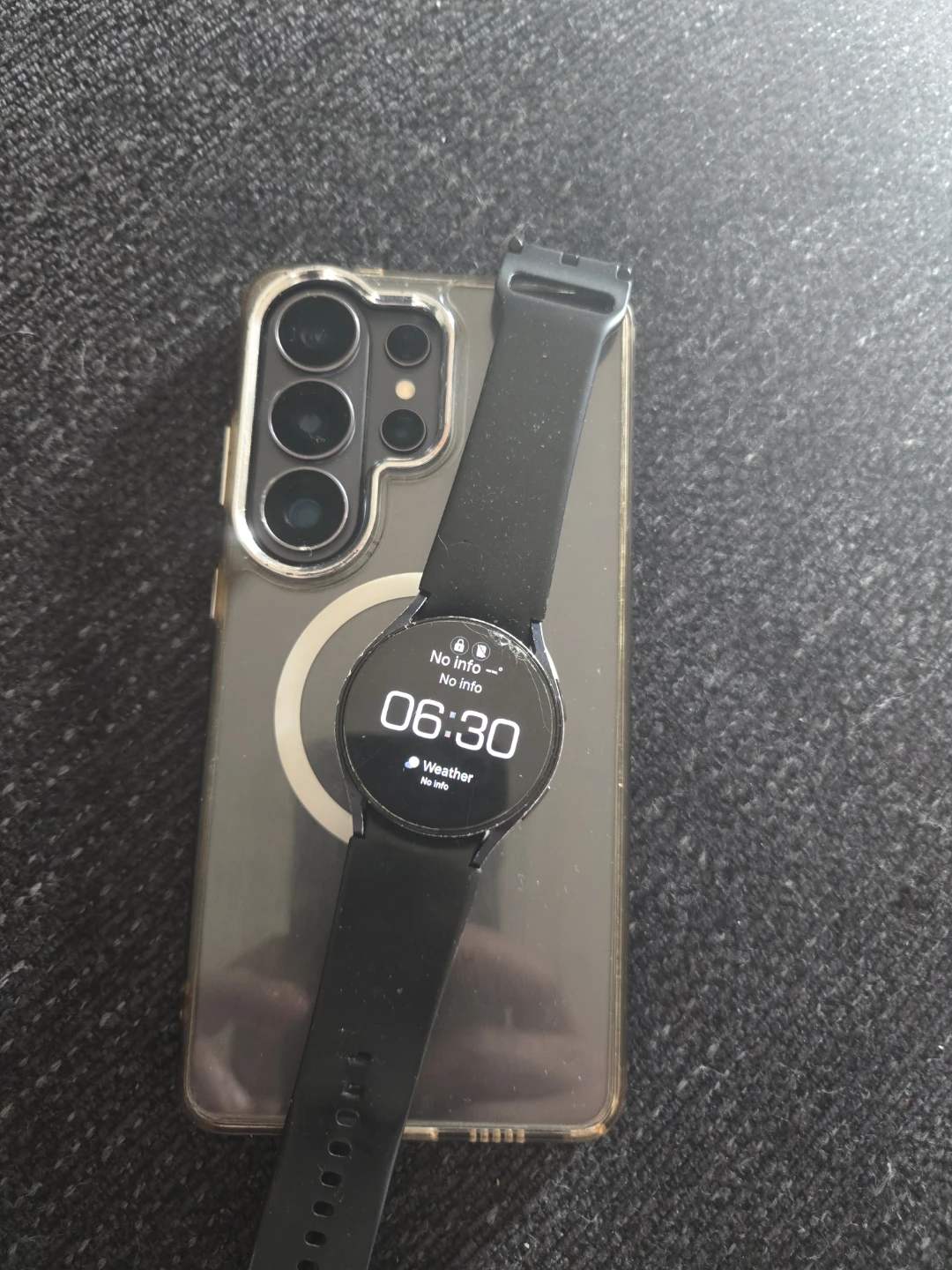 Samsung Galaxy S26 Ultra with Galaxy watch