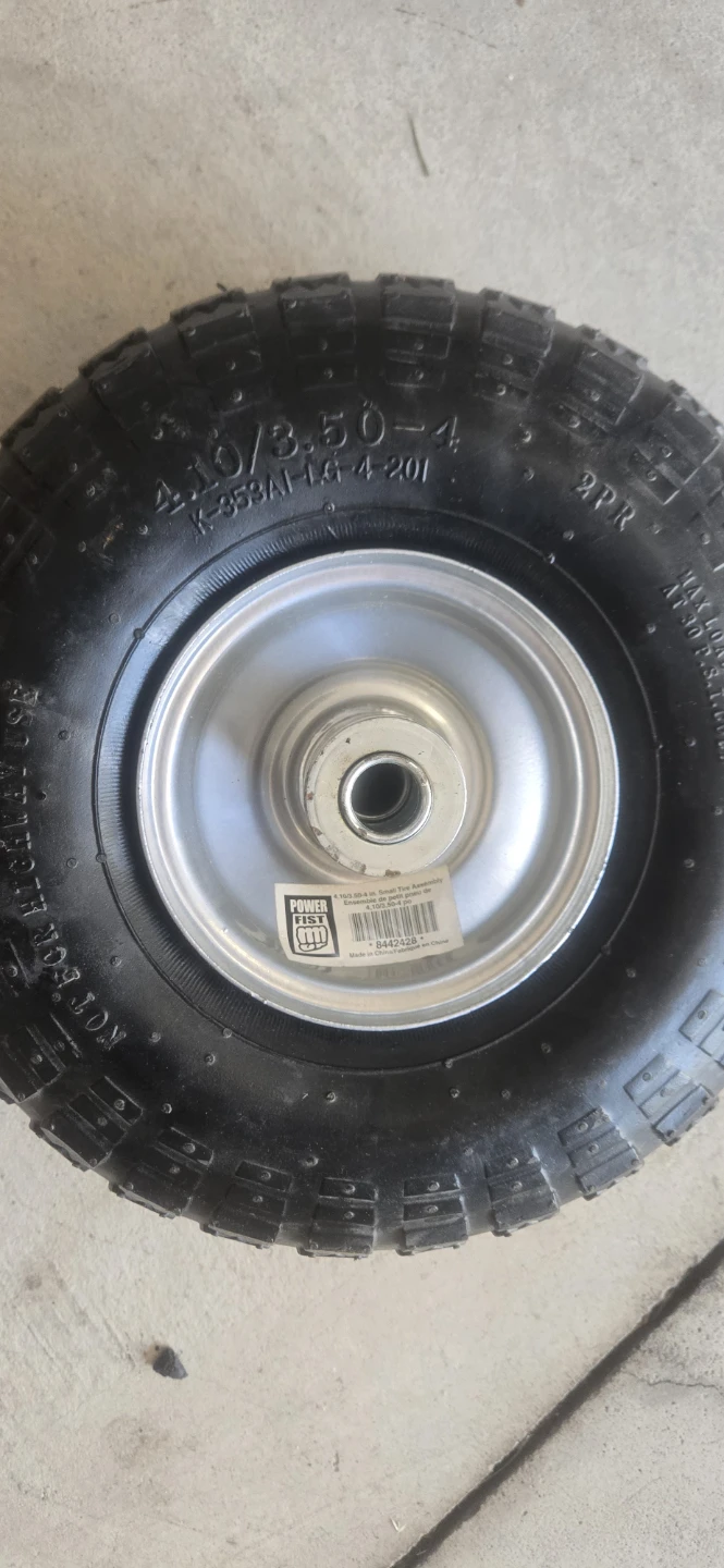 Power Fist 4.10/3.50-4 Pneumatic Wheel - photo 2