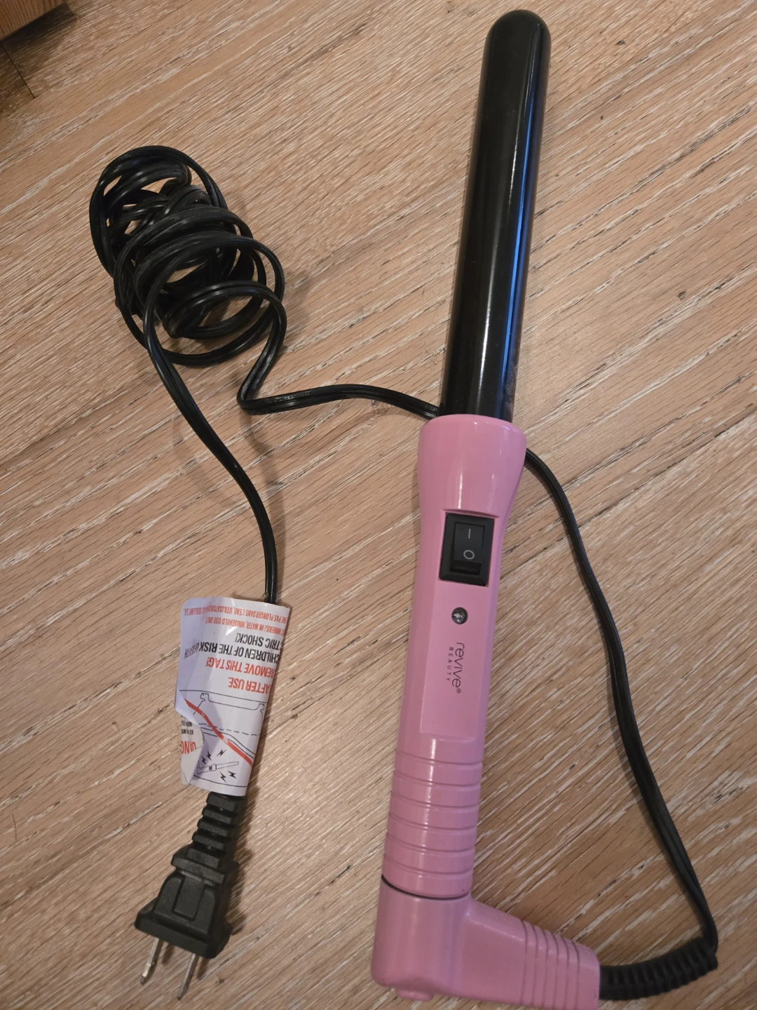 Revive Beauty Pink Curling Wand