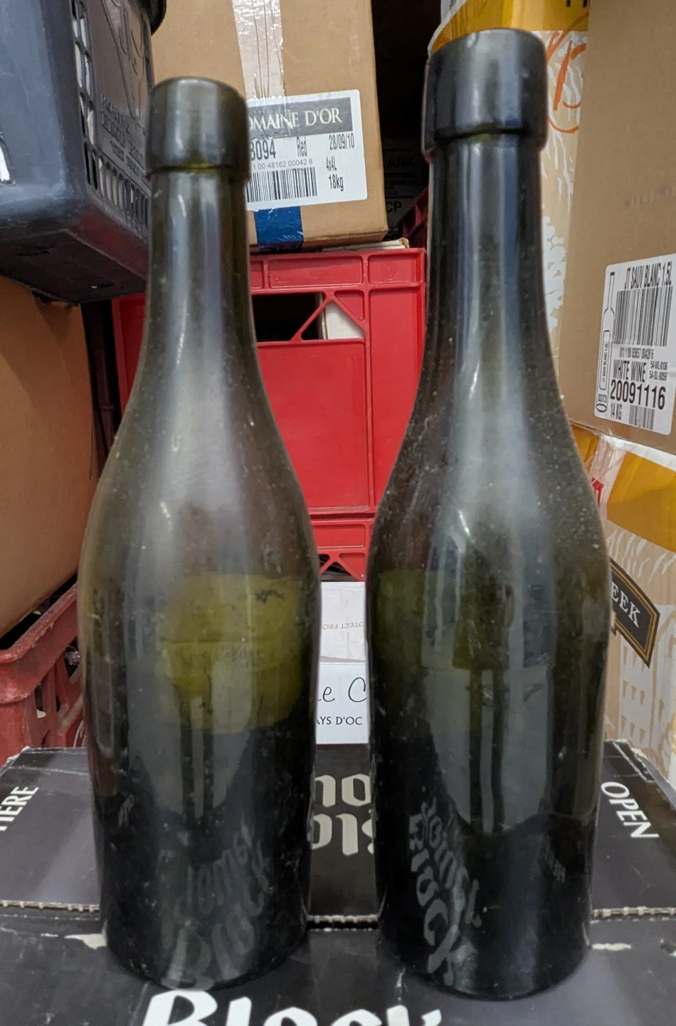 Mixed Antique Glass Beer Bottles - photo 3