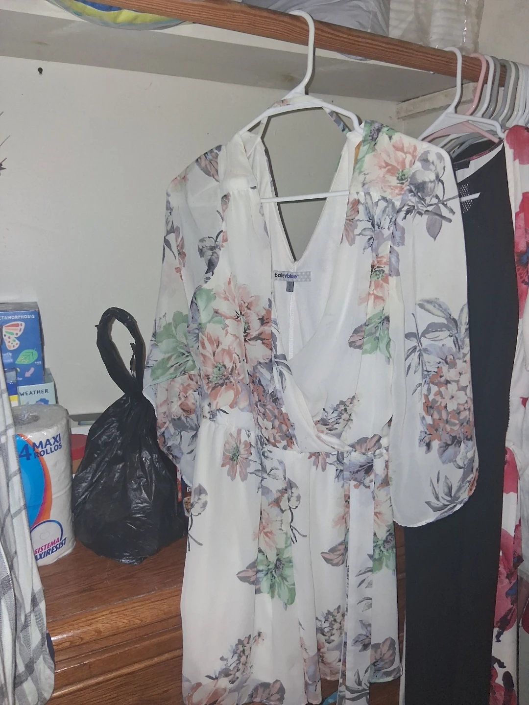Bailey Blue Floral Romper