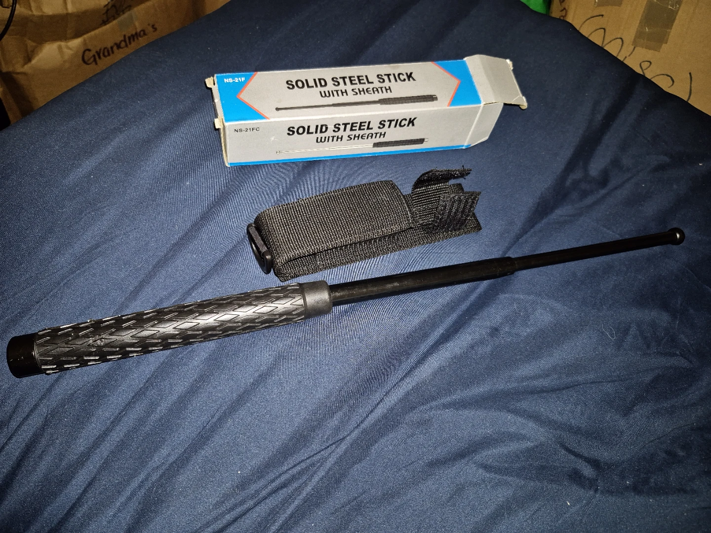 Solid Steel Stick with Sheath - photo 3