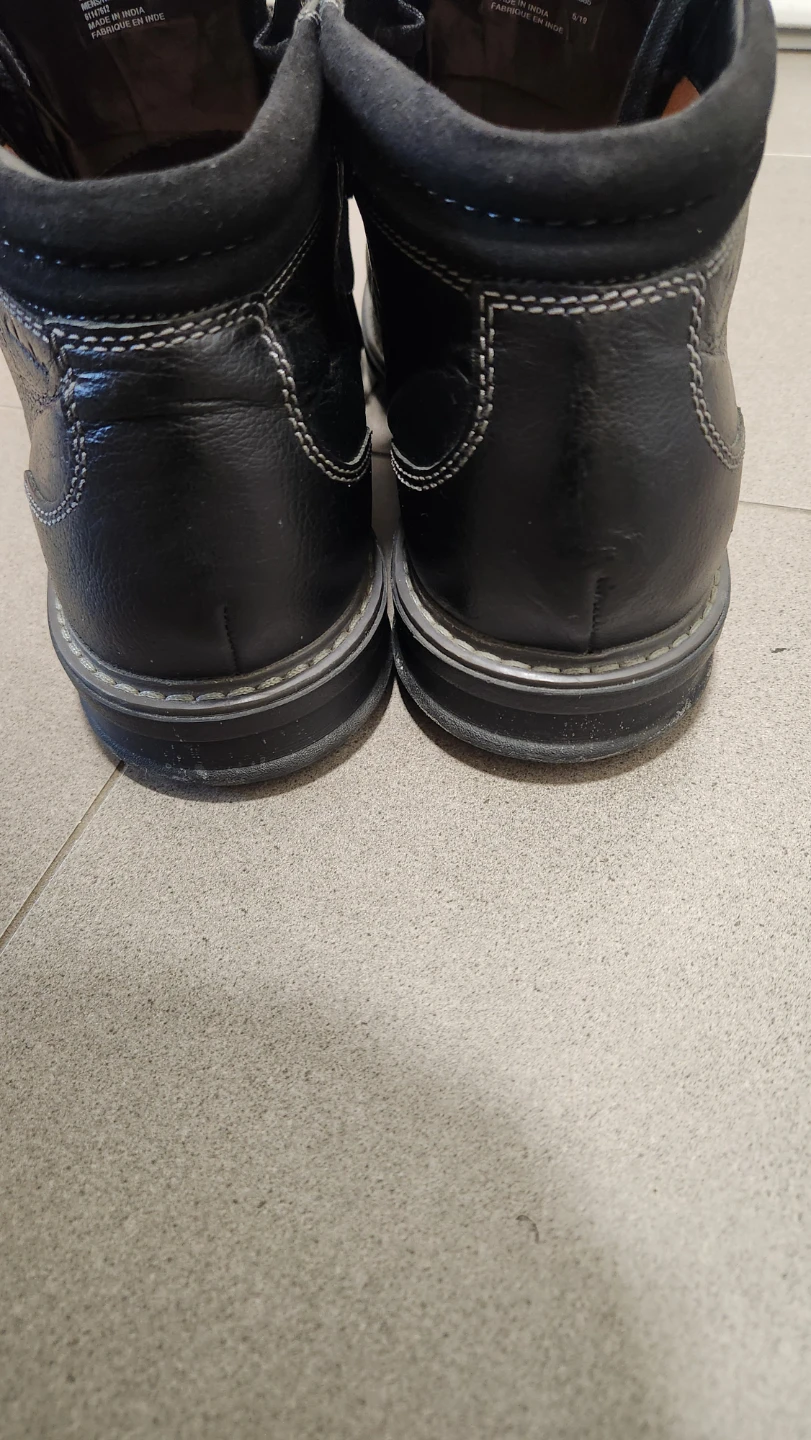 Mens black clarks boots - photo 4