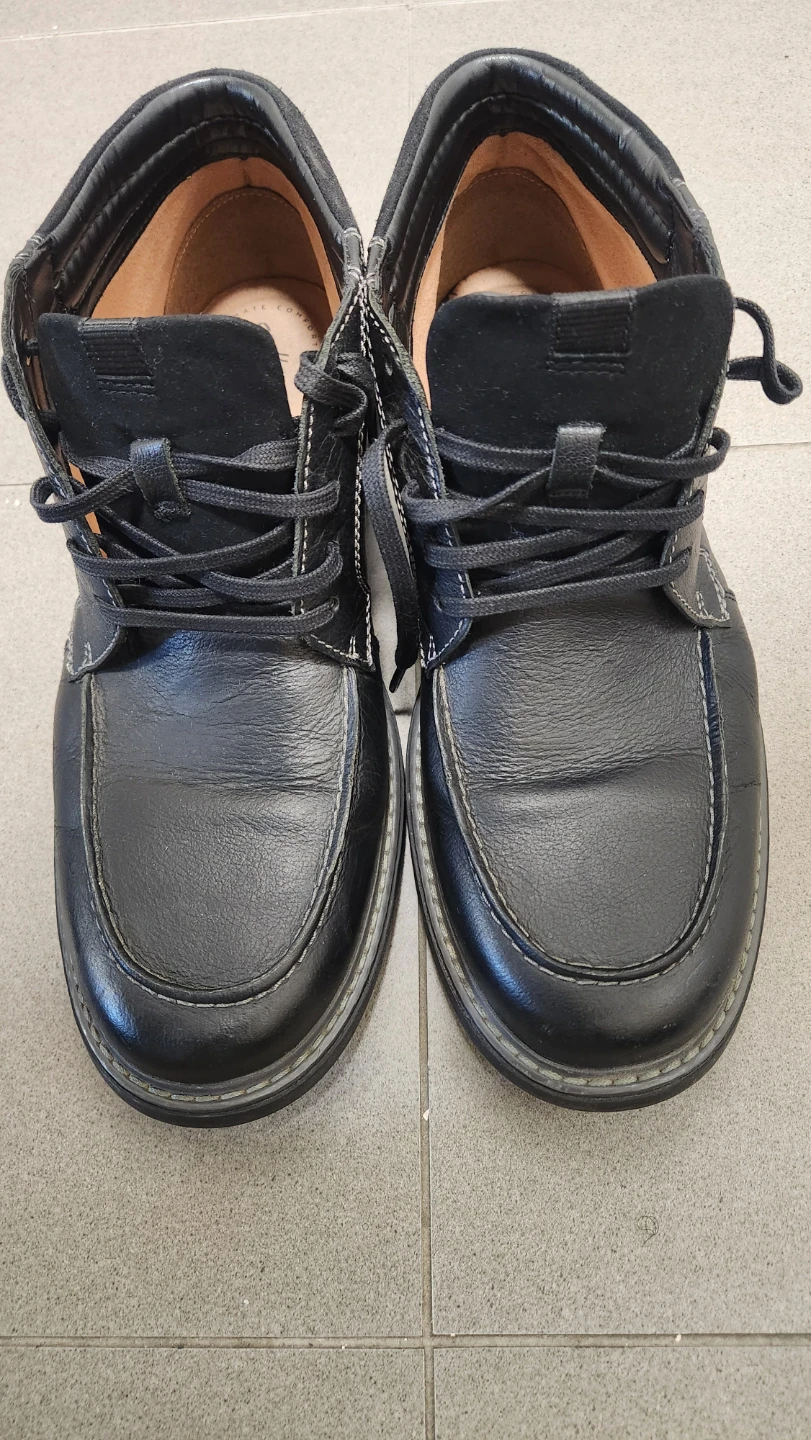 Mens black clarks boots - photo 5