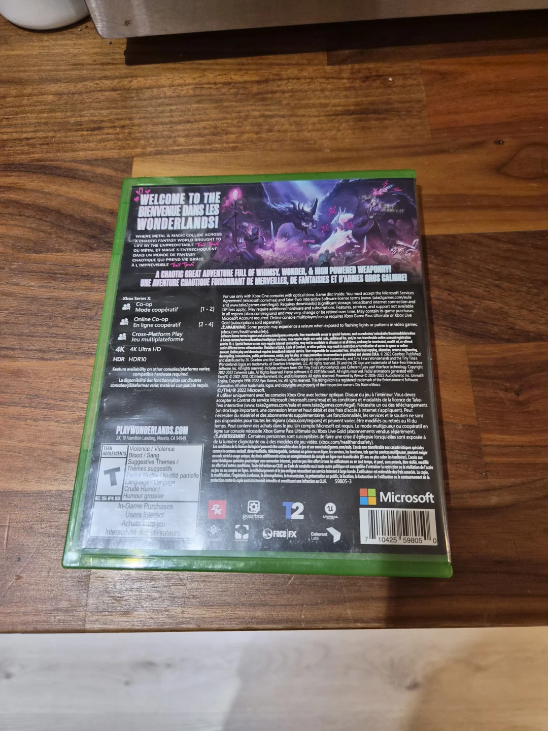 Tiny Tina's Wonderlands Xbox One Game - photo 2