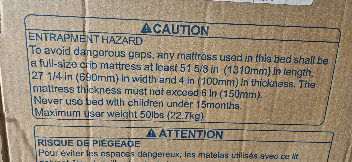 Delta Toddler Bed and Mattress - photo 4