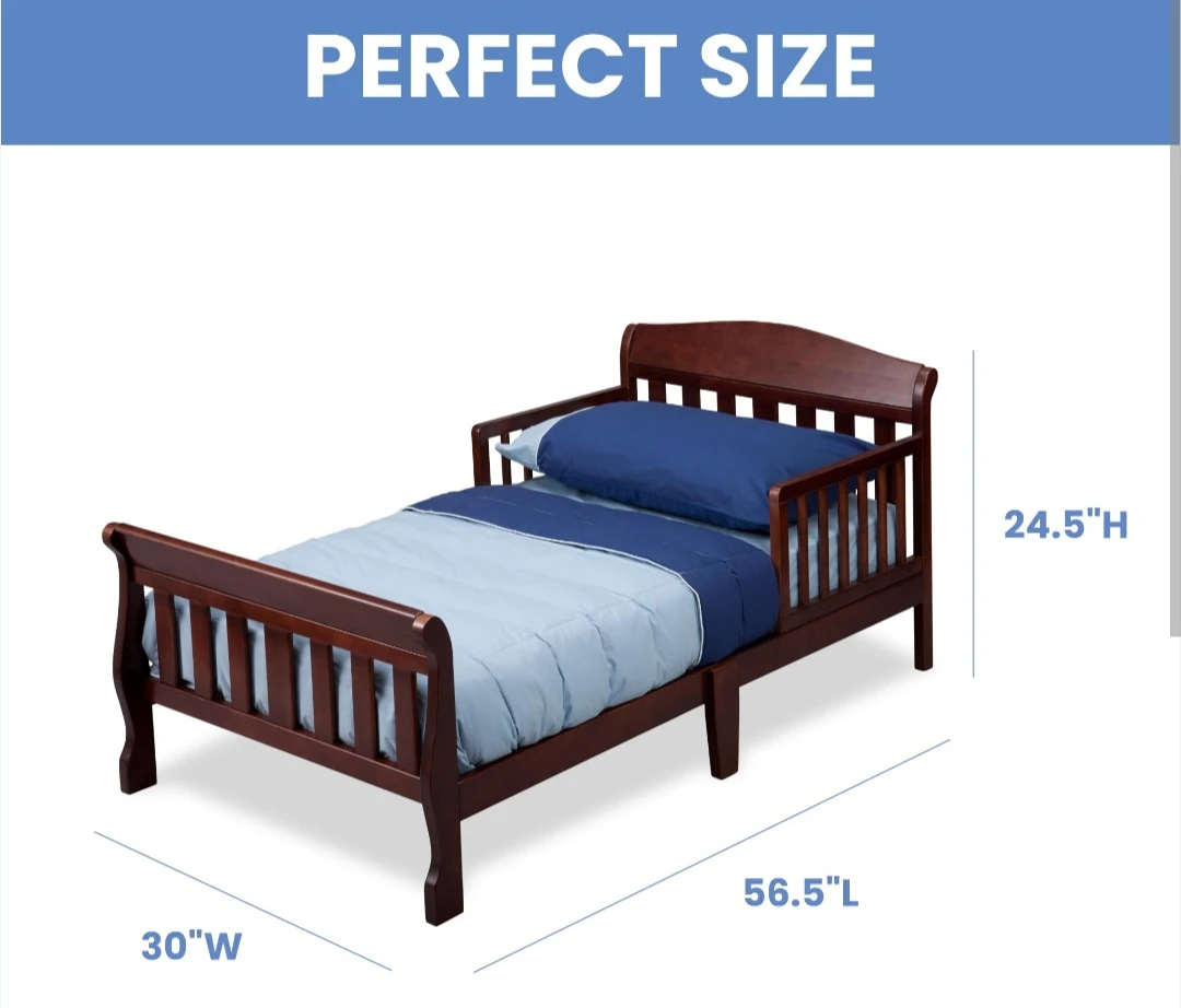 Delta Toddler Bed and Mattress